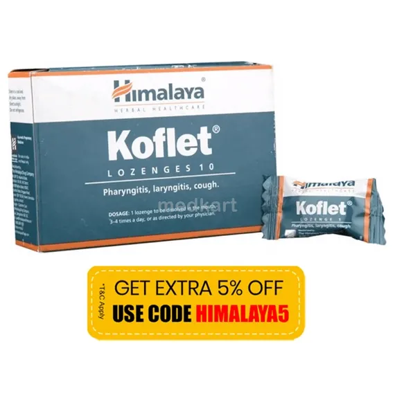 koflet lozenges tablet 10's